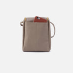 Fern Crossbody in Pebbled Leather - Graphite