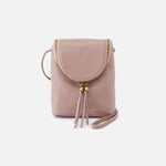 Fern Crossbody in Pebbled Leather - Lotus
