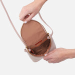 Fern Crossbody in Pebbled Leather - Lotus