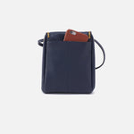 Fern Crossbody in Pebbled Leather - Sapphire