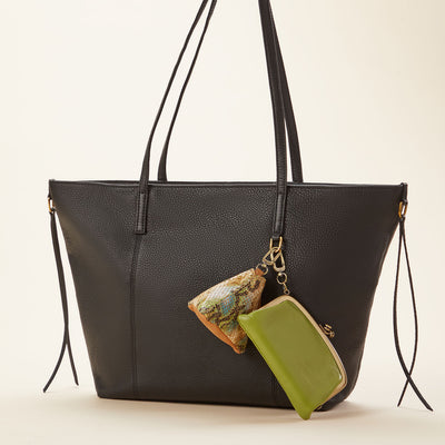 Kingston Small Tote In Pebbled Leather