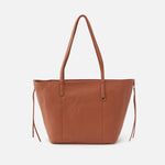 Kingston Small Tote in Pebbled Leather - Cashew