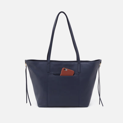 Kingston Small Tote In Pebbled Leather