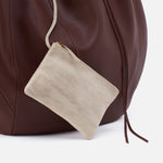 Eclipse Medium Hobo in Pebbled Leather - Mahogany