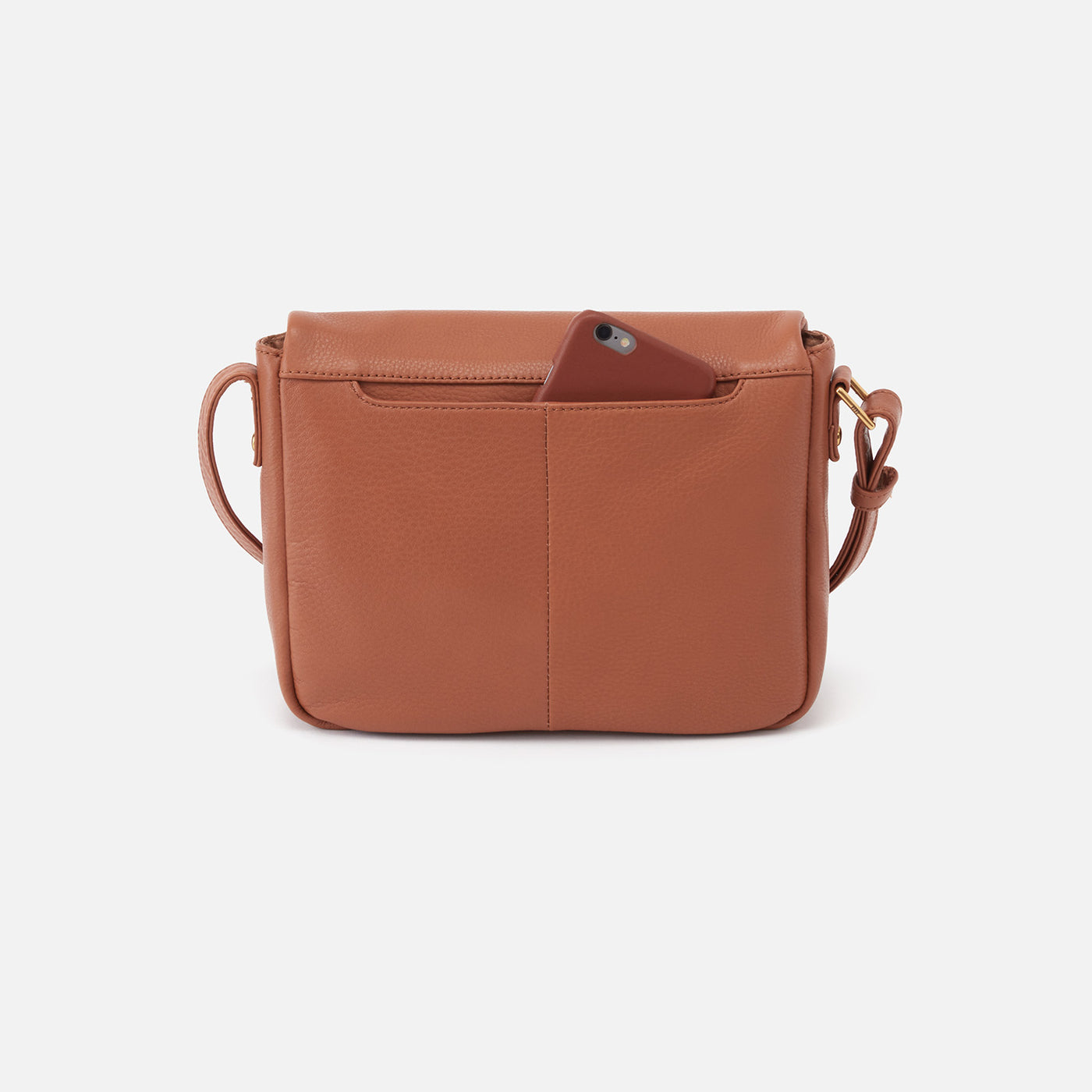 Fern Messenger Crossbody In Pebbled Leather