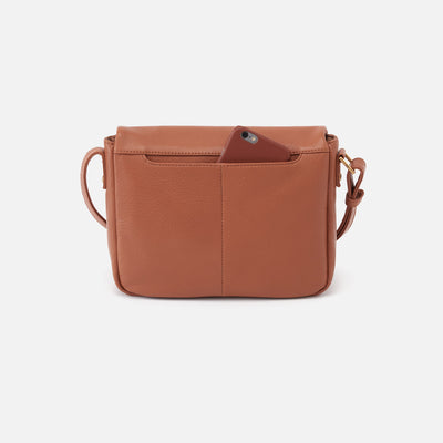 Fern Messenger Crossbody In Pebbled Leather