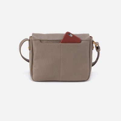 Fern Messenger Crossbody In Pebbled Leather