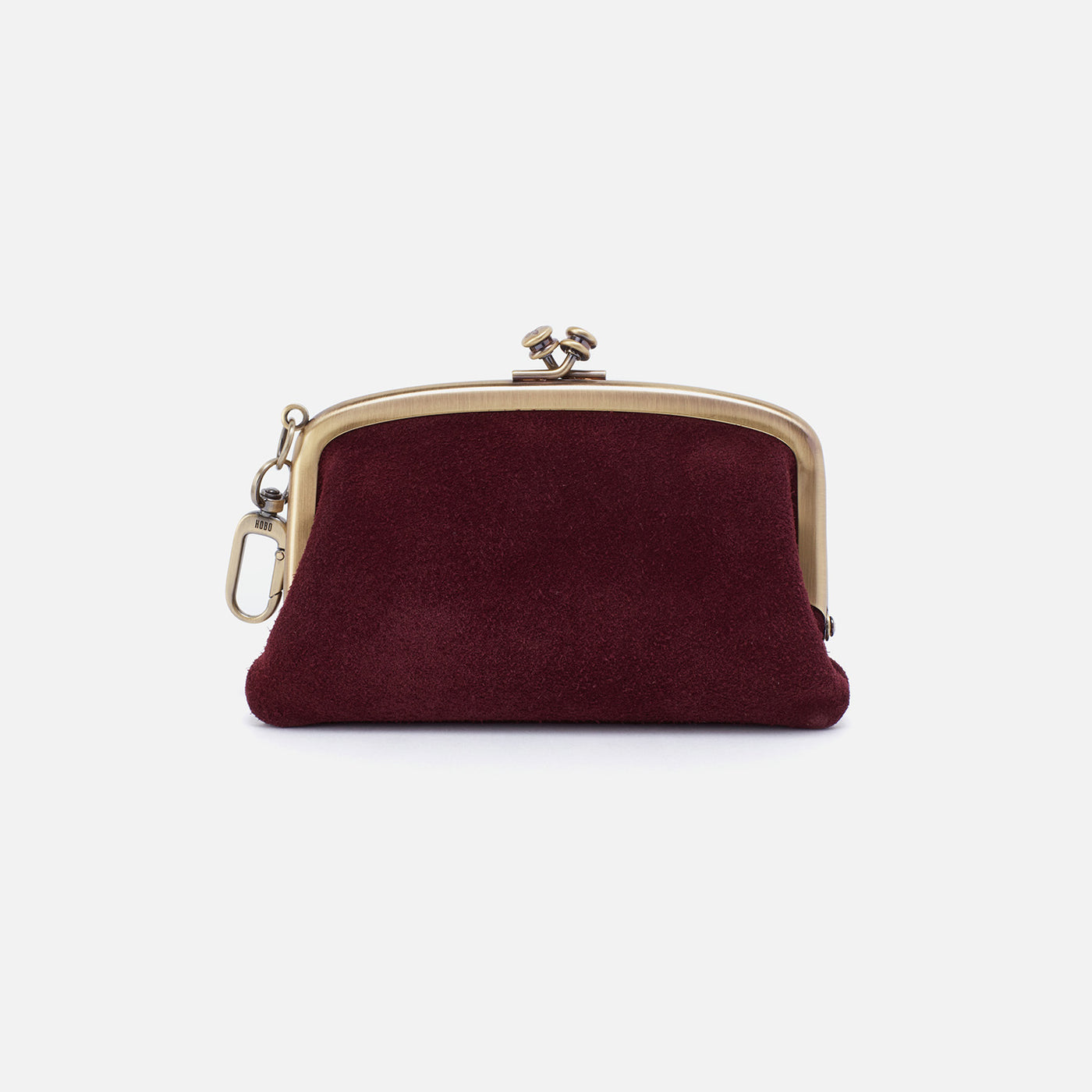 Cheer Frame Pouch In Suede