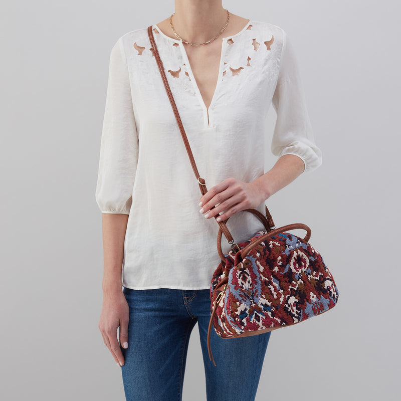 Darling Small Satchel in Tapestry - Damask