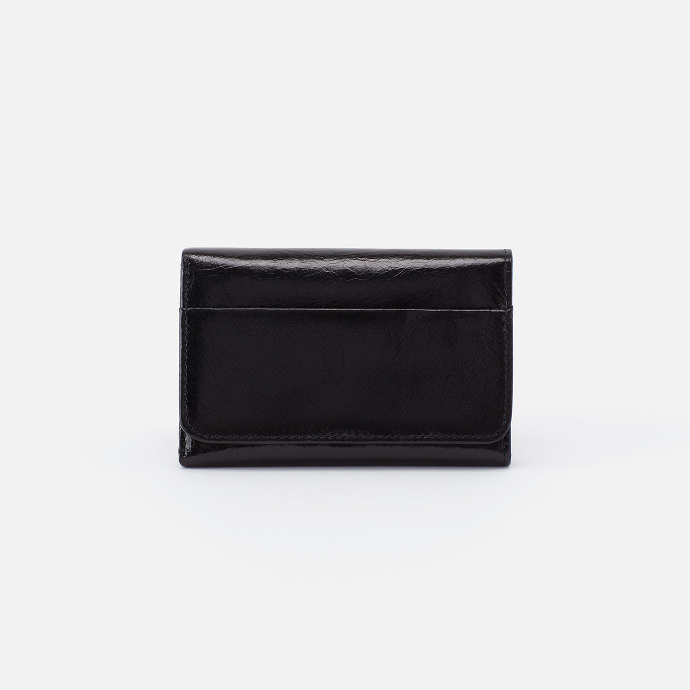 Jill Trifold Wallet In Polished Leather