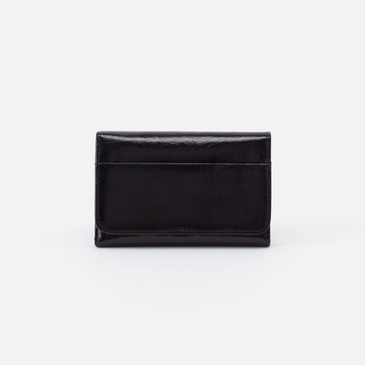 Jill Trifold Wallet In Polished Leather