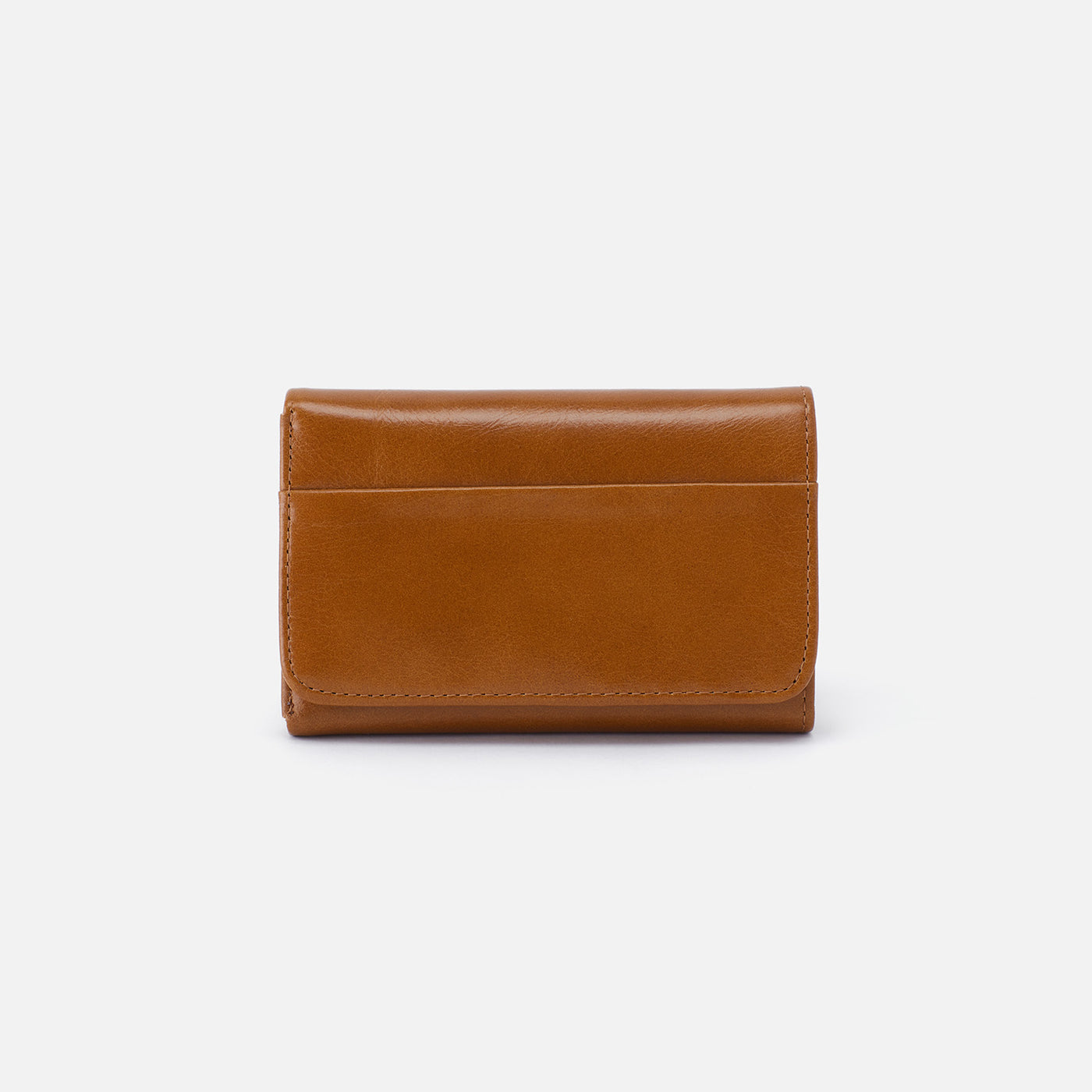 Jill Trifold Wallet In Polished Leather