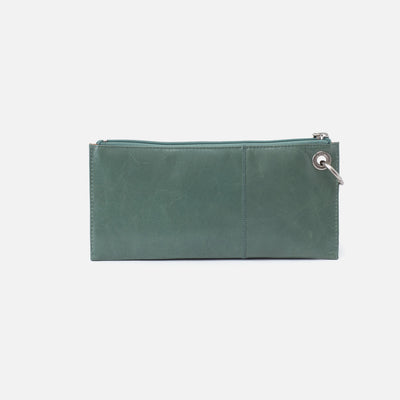 Vida Wristlet In Polished Leather