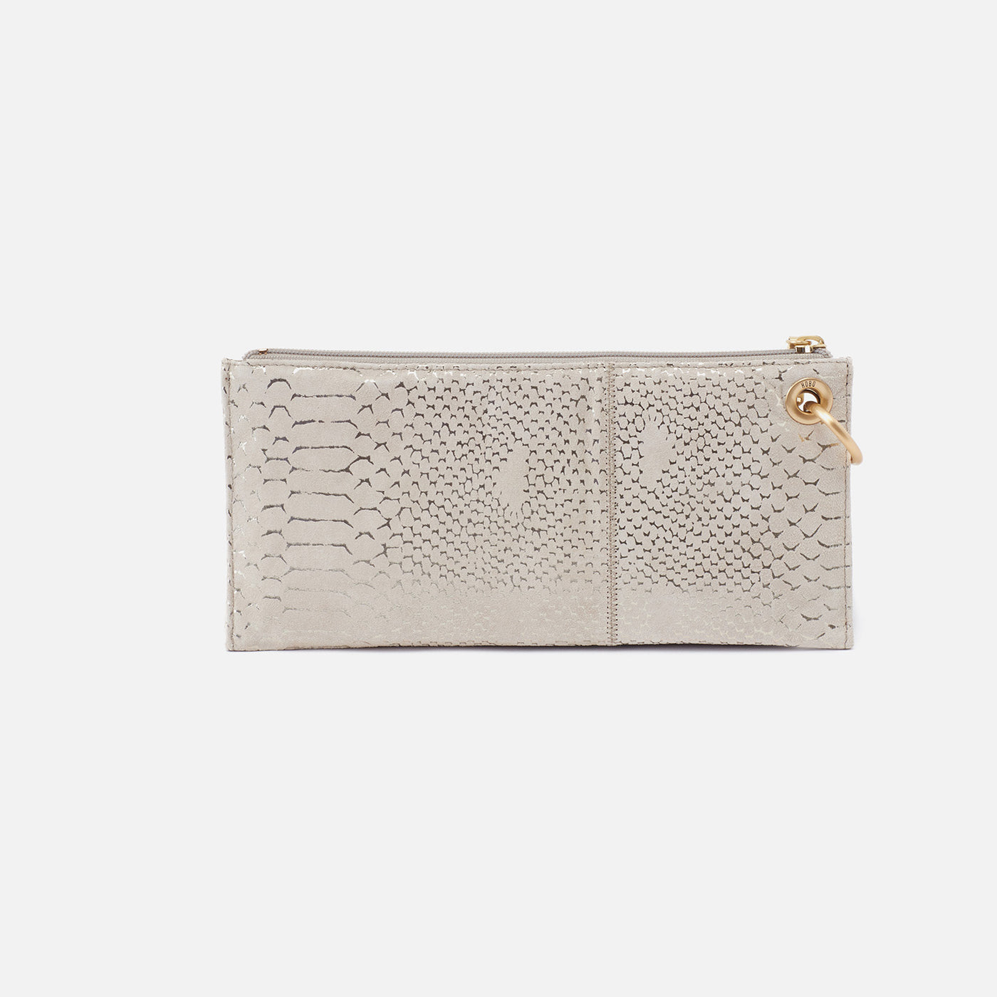 Vida Wristlet In Printed Leather