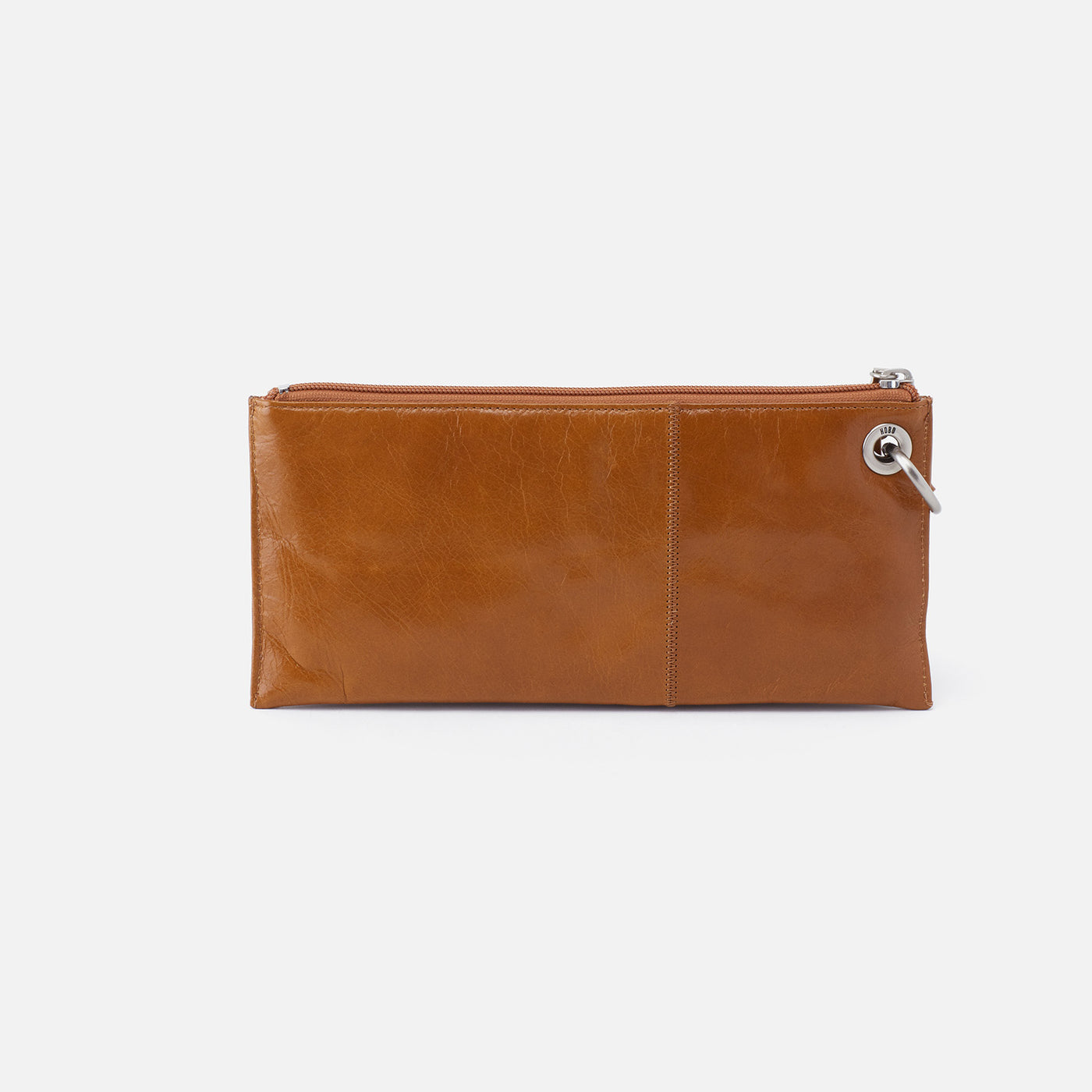 Vida Wristlet In Polished Leather