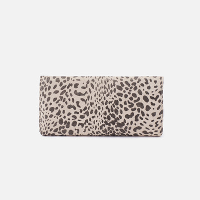 Rachel Continental Wallet In Printed Leather