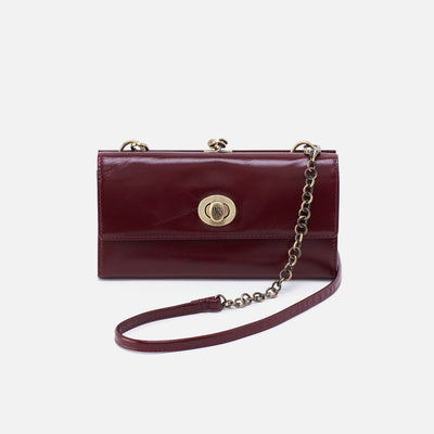 Mila Wallet Crossbody In Polished Leather