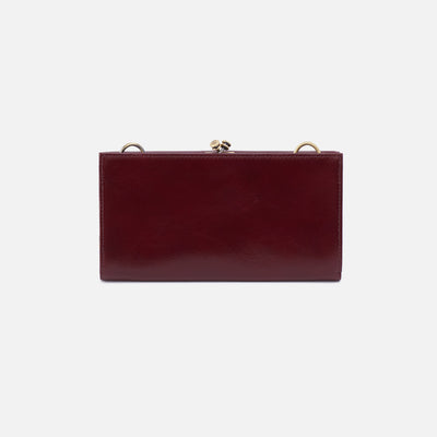 Mila Wallet Crossbody In Polished Leather