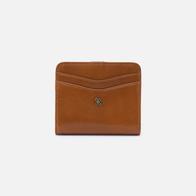 Max Mini Bifold Compact Wallet In Polished Leather