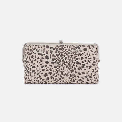 Lauren Clutch-Wallet In Printed Leather