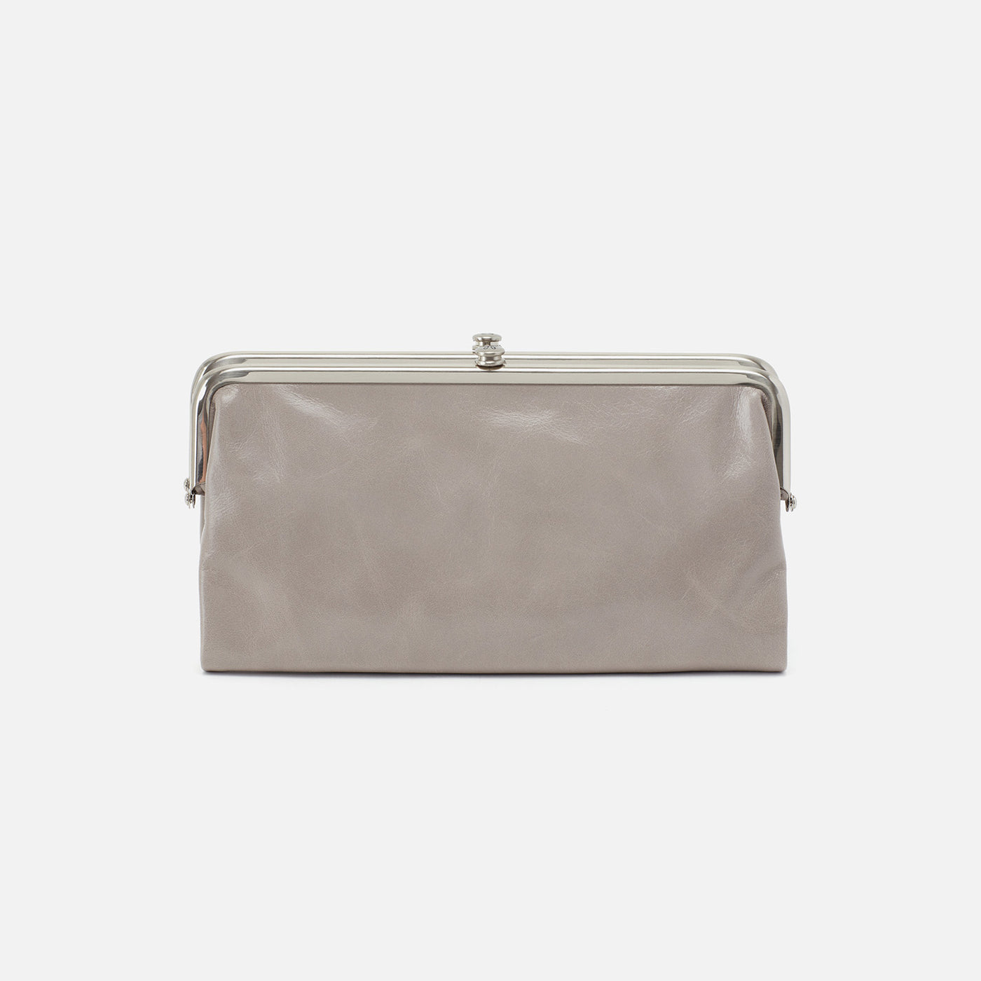 Lauren Clutch-Wallet In Polished Leather