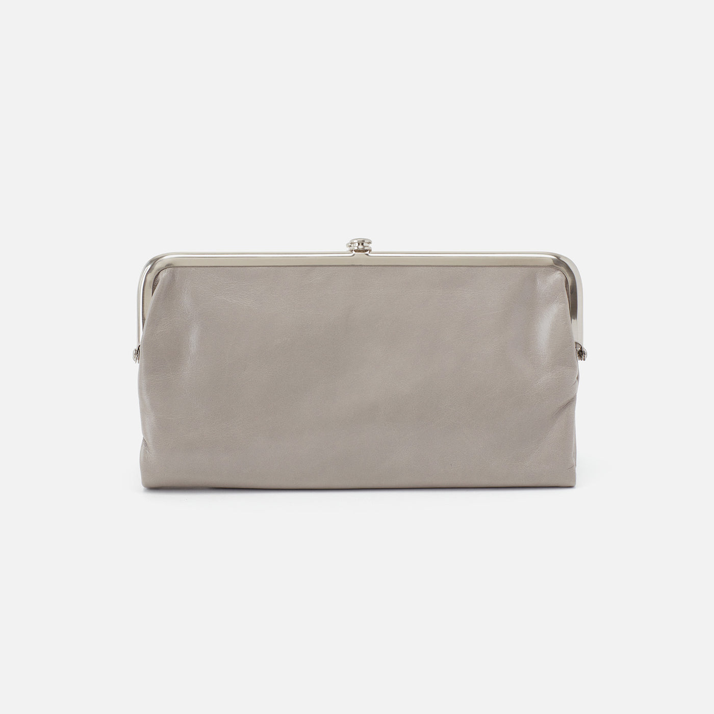 Lauren Clutch-Wallet In Polished Leather