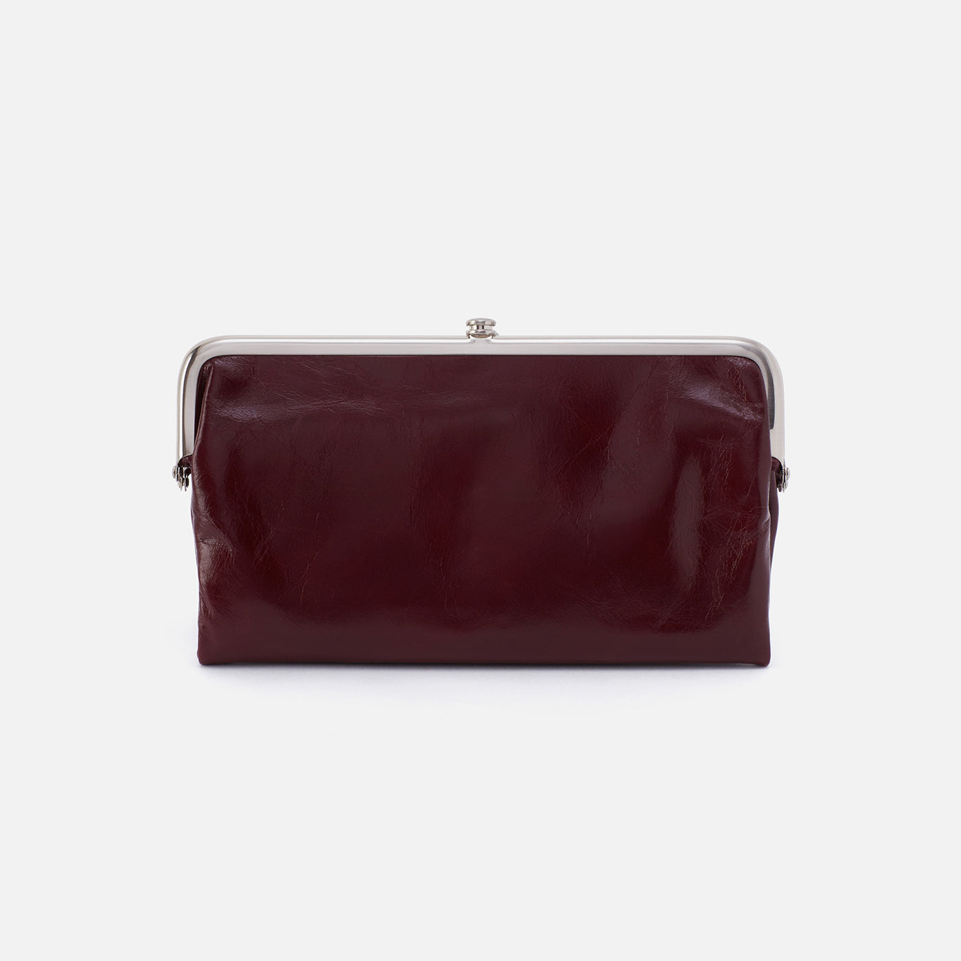 Lauren Clutch-Wallet In Polished Leather