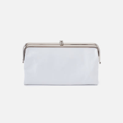 Lauren Clutch-Wallet In Polished Leather