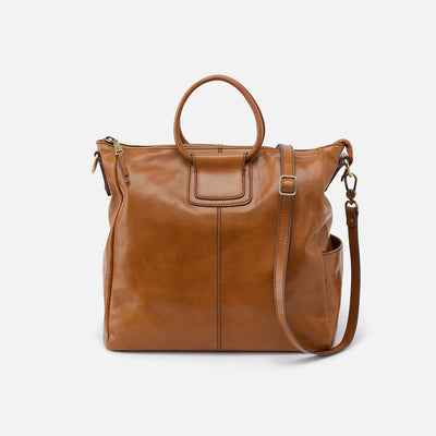 Sheila Large Satchel In Polished Leather