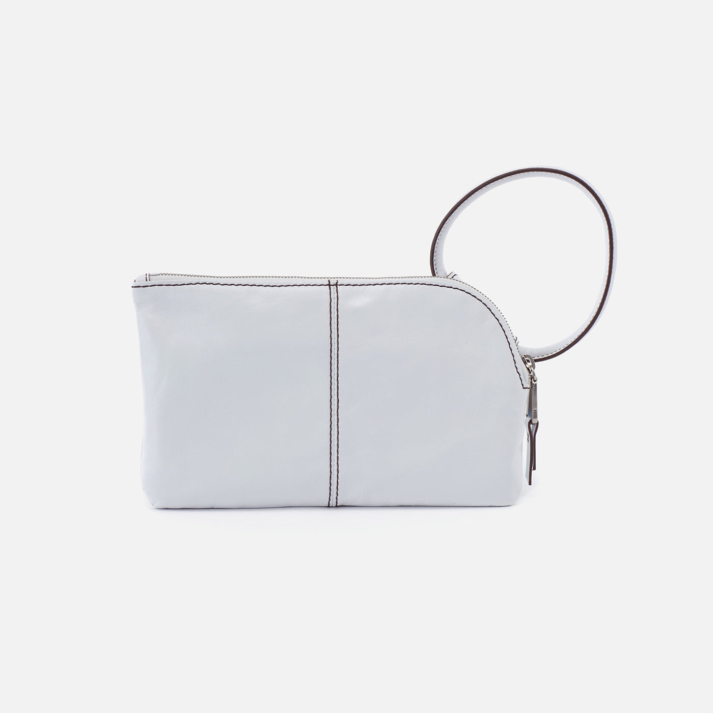 Sable Wristlet In Polished Leather