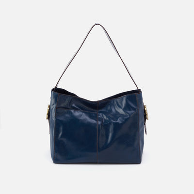 Render Shoulder Bag In Polished Leather