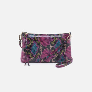 Darcy Crossbody in Printed Leather - Mosaic Snake