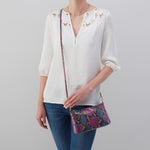 Darcy Crossbody in Printed Leather - Mosaic Snake