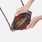 Darcy Crossbody in Printed Leather - Mosaic Snake