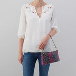 Darcy Crossbody in Printed Leather - Mosaic Snake