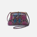 Lana Crossbody in Printed Leather - Mosaic Snake