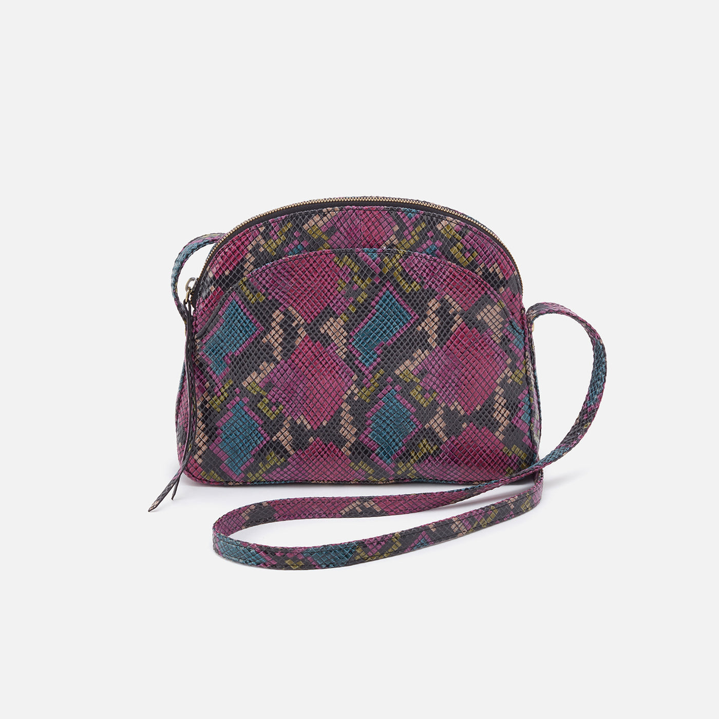 Beckett Crossbody In Printed Leather