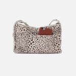 Paulette Small Crossbody in Printed Leather - Cheetah Print