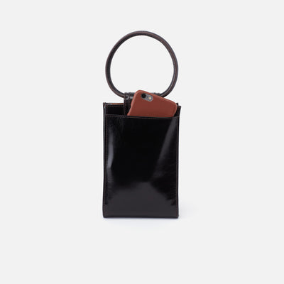 Sheila Phone Crossbody In Polished Leather