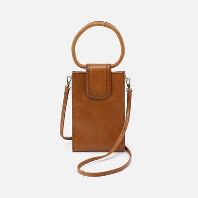 Sheila Phone Crossbody In Polished Leather