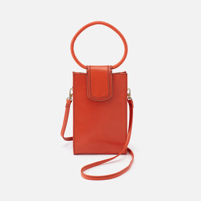 Sheila Phone Crossbody In Polished Leather