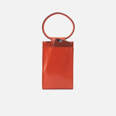 Sheila Phone Crossbody In Polished Leather