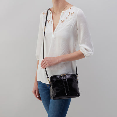 Reeva Crossbody In Polished Leather