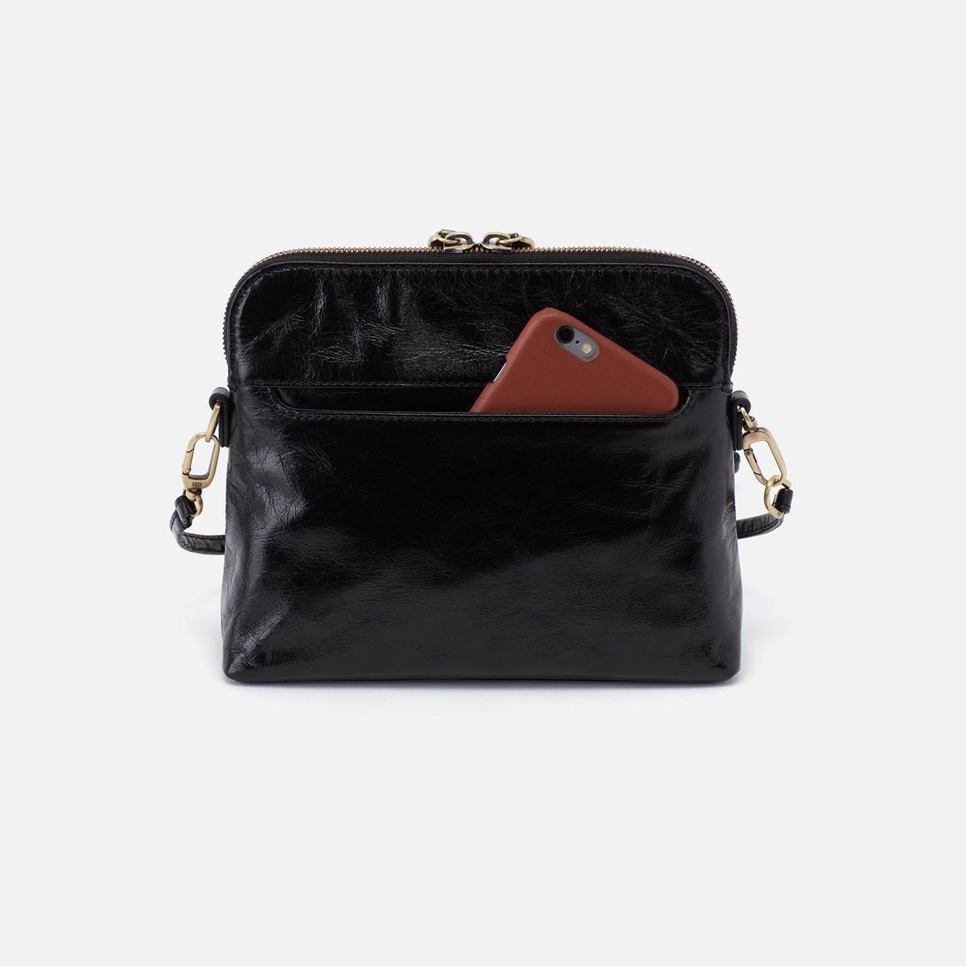 Reeva Crossbody In Polished Leather