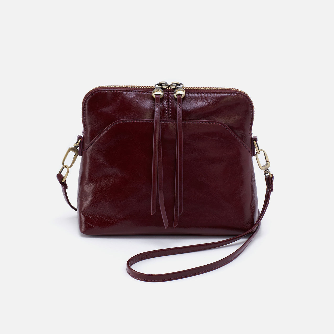 Reeva Crossbody In Polished Leather