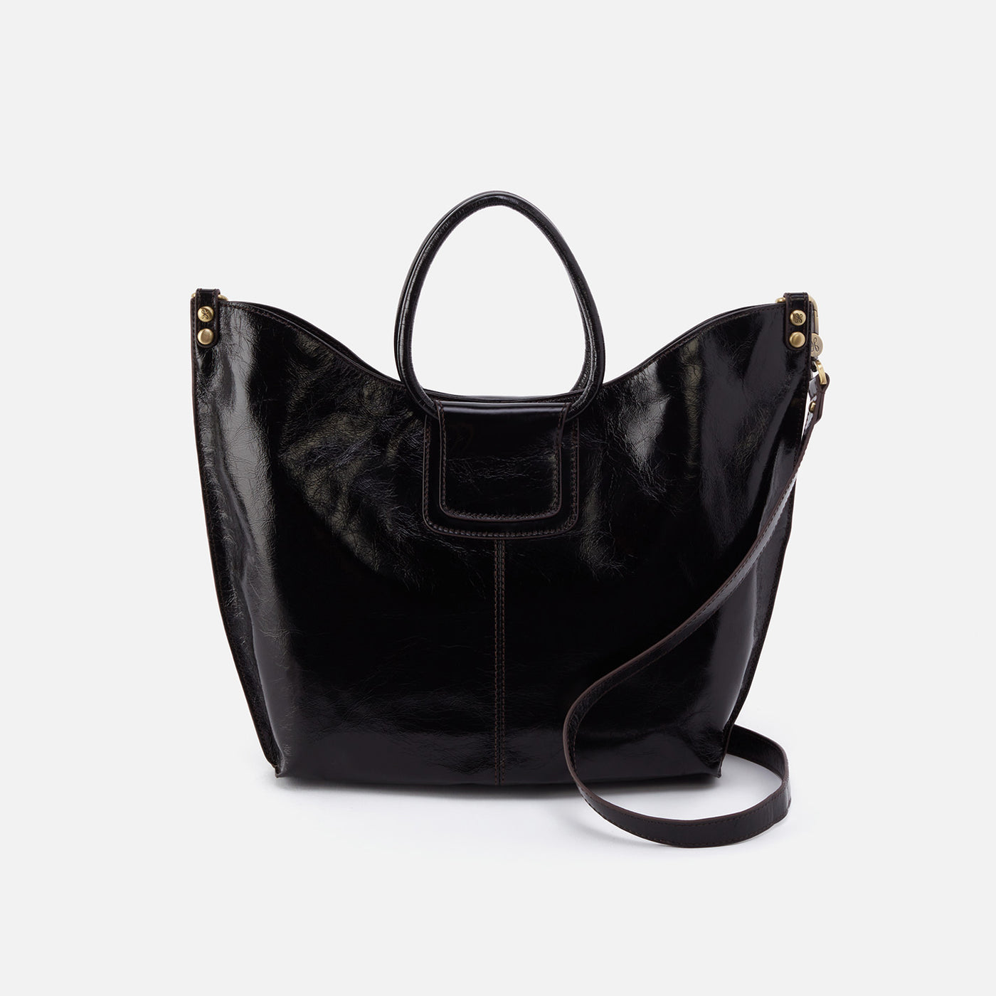 Sheila Tote In Polished Leather